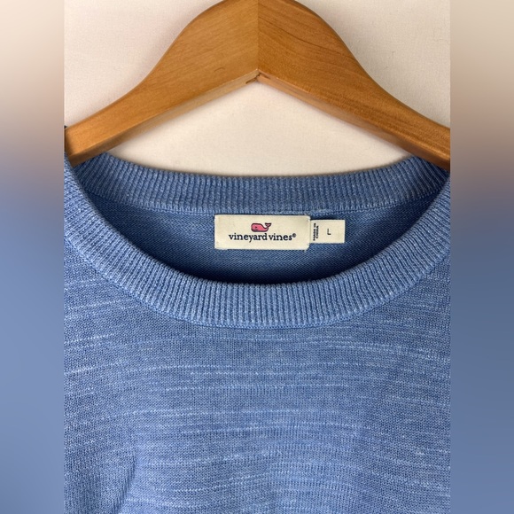 Vineyard Vines Relaxed Striped Cotton Sweater - Picture 7 of 10